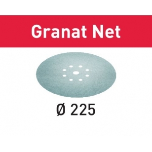 Festool Sieťové brúsne prostriedky STF D225 P320 GR NET/25 Granat Net