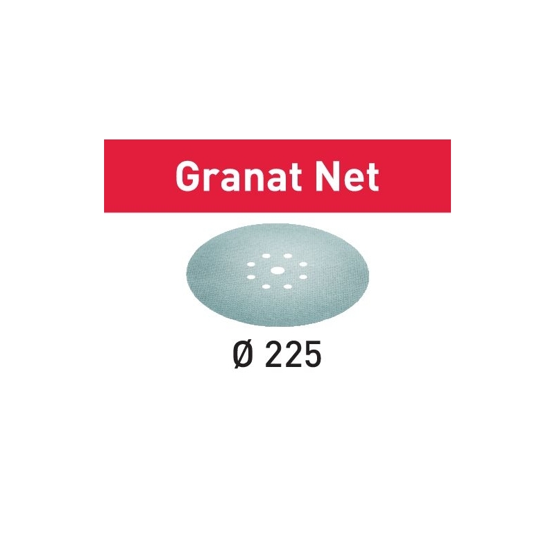Festool Sieťové brúsne prostriedky STF D225 P320 GR NET/25 Granat Net