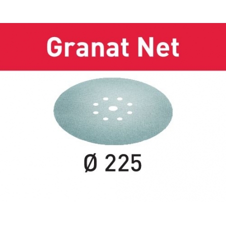 Festool Sieťové brúsne prostriedky STF D225 P120 GR NET/25 Granat Net