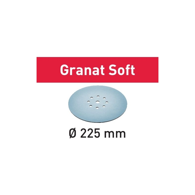 Festool Brúsny kotúč STF D225 P400 GR S/25 Granat Soft