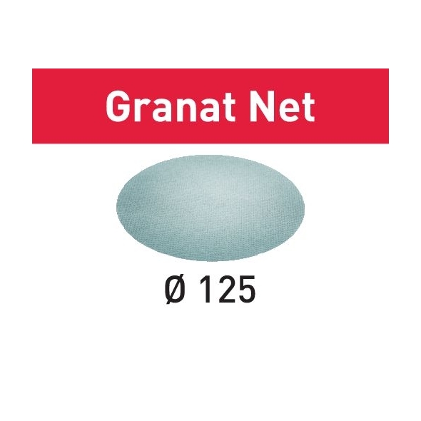 Festool Sieťové brúsne prostriedky STF D125 P220 GR NET/50 Granat Net