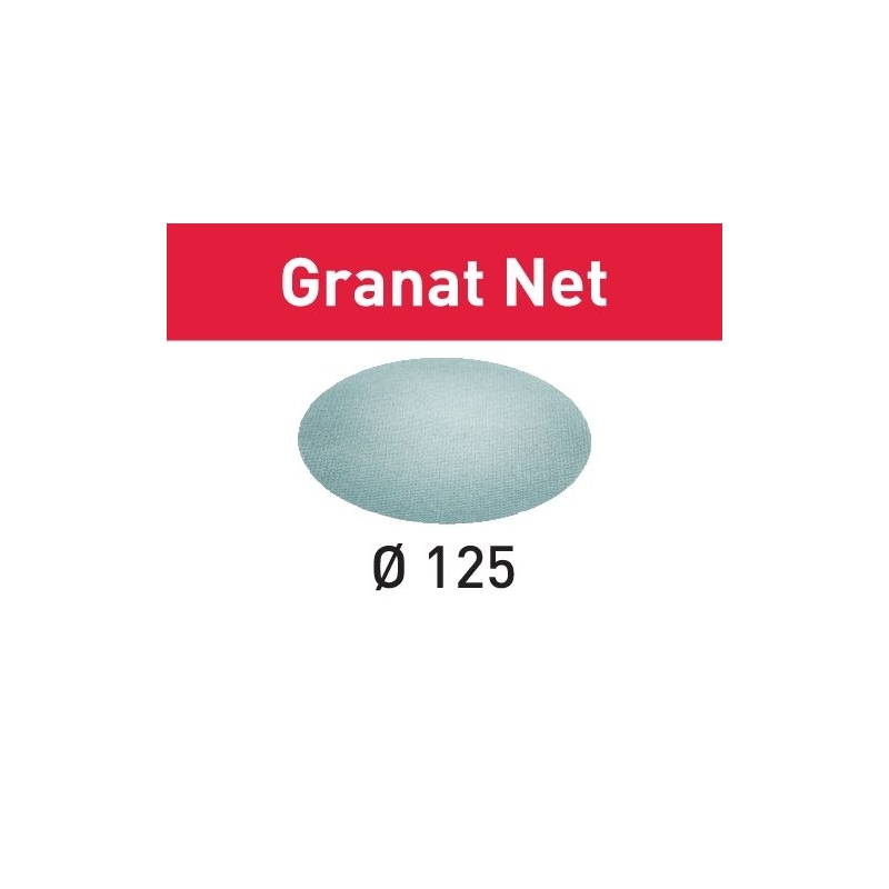 Festool Sieťové brúsne prostriedky STF D125 P100 GR NET/50 Granat Net