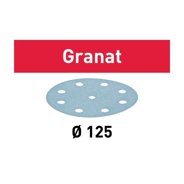 Festool Brúsny kotúč STF D125/8 P40 GR/50 Granat