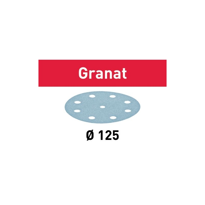 Festool Brúsny kotúč STF D125/8 P40 GR/50 Granat