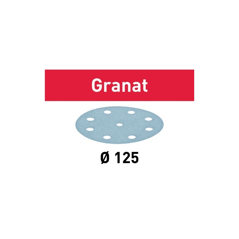 Festool Brúsny kotúč STF D125/8 P80 GR/10 Granat