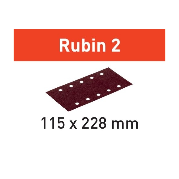 Festool Brúsny pruh STF 115X228 P150 RU2/50 Rubin 2