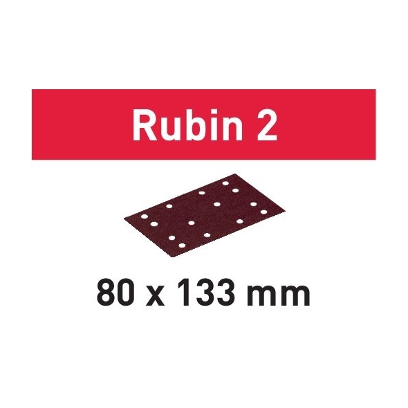 Festool Brúsny pruh STF 80X133 P180 RU2/10 Rubin 2