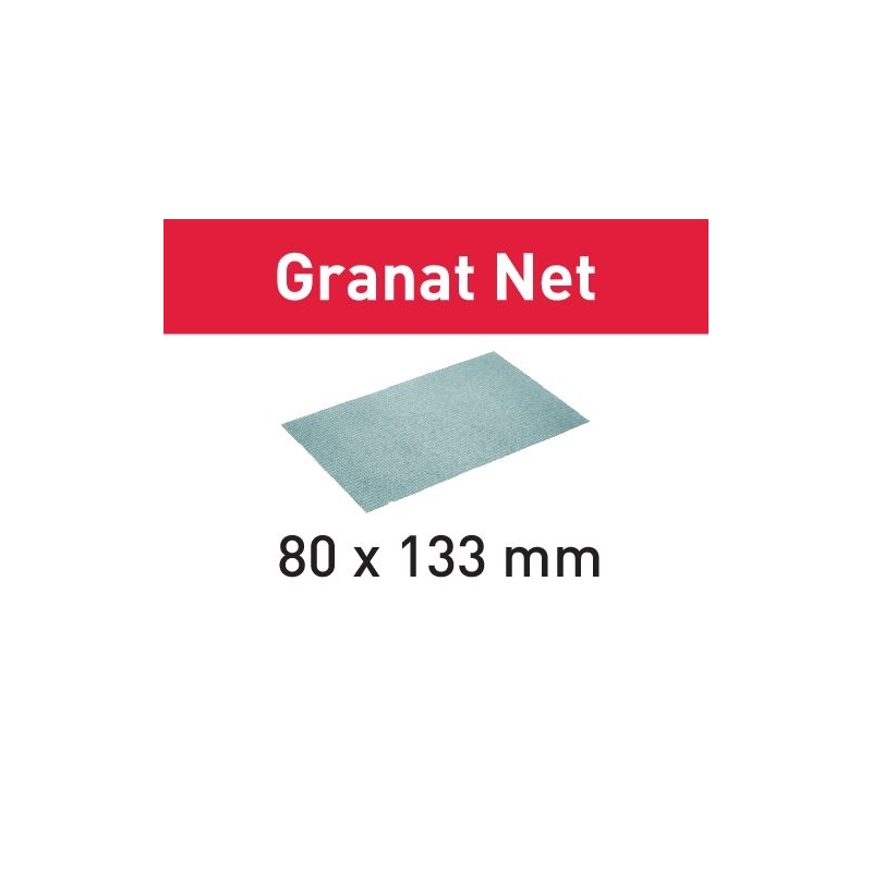 Festool Sieťové brúsne prostriedky STF 80x133 P80 GR NET/50 Granat Net