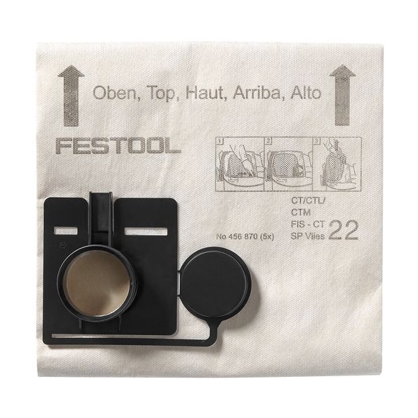 Festool Filtračné vrecko FIS-CT 33 SP VLIES/5