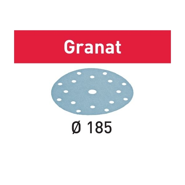 Festool Brúsny kotúč STF D185/16 P100 GR/100 Granat