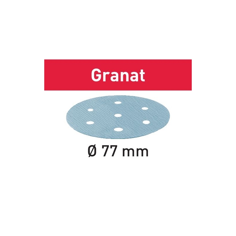 Festool Brúsny kotúč STF D77/6 P80 GR/50 Granat