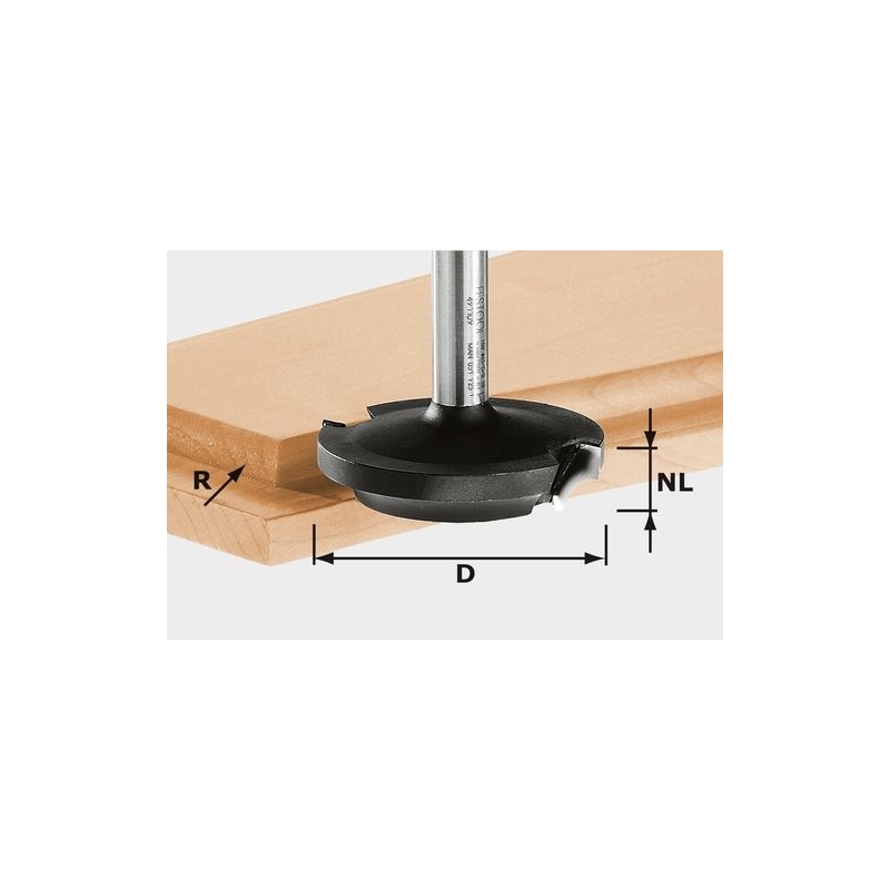 Festool Splošťovacia fréza HW D42,7/13/R6