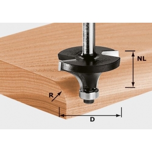 Festool Zaobľovacia fréza HW S8 D19,1/R3 KL