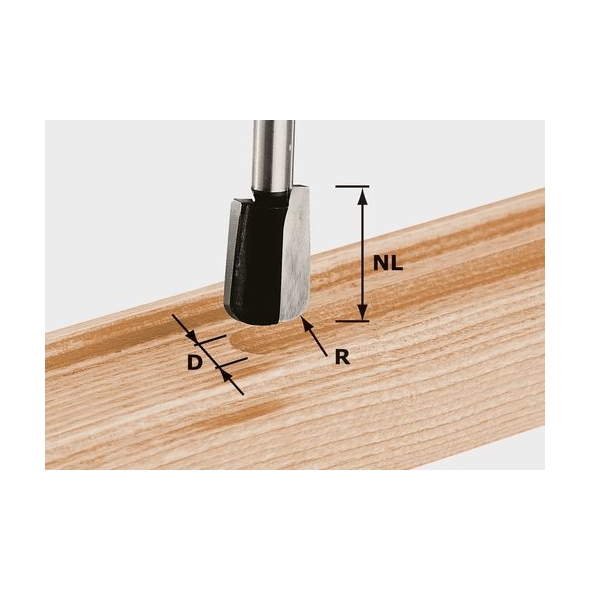 Festool Fréza na odvodňovacie drážky HW S8 R5