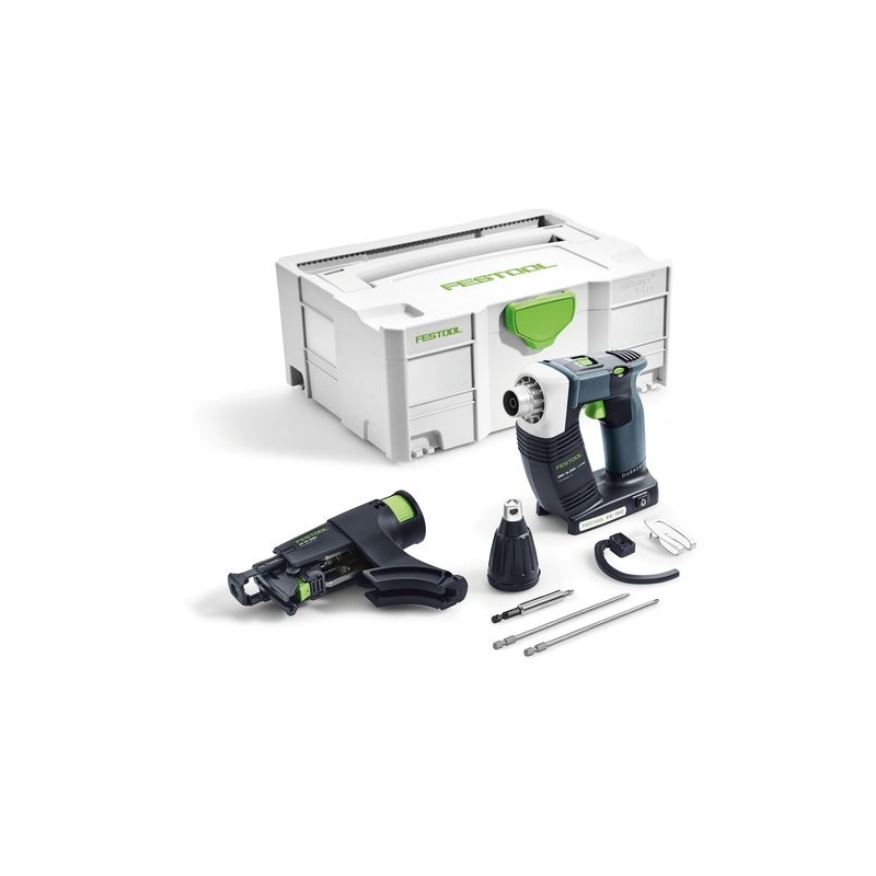 Festool Akumulátorový skrutkovač na stavbu DWC 18-2500 Li-Basic DURADRIVE