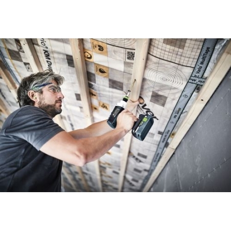 Festool Akumulátorový skrutkovač s príklepom PDC 18/4-Basic QUADRIVE