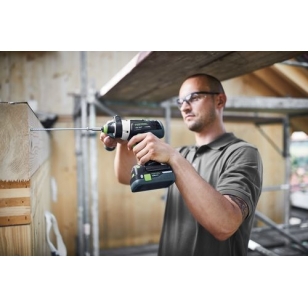 Festool Akumulátorový skrutkovač s príklepom PDC 18/4-Basic QUADRIVE