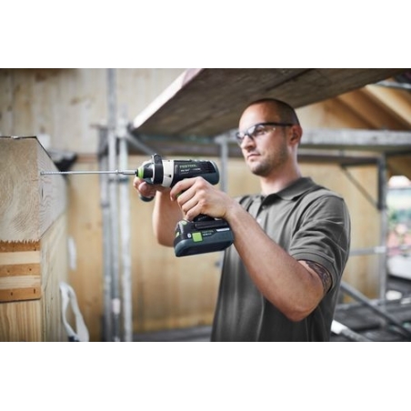 Festool Akumulátorový skrutkovač s príklepom PDC 18/4-Basic QUADRIVE
