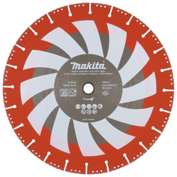 MAKITA Diamantový rezný kotúč - záchranársky B-55348