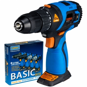 Narex ASv 200-2B - 20v BRUSHLESS e-POWER bezuhlíkový Vŕtací skrutkovač BASIC BOX
