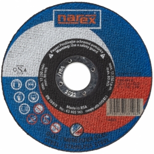 Narex RK ø 125×1.6x22.2 A 46Q-BFB 41 - Rezný kotúč 2 V 1 na rezanie bežnej a ušľachtilej ocele