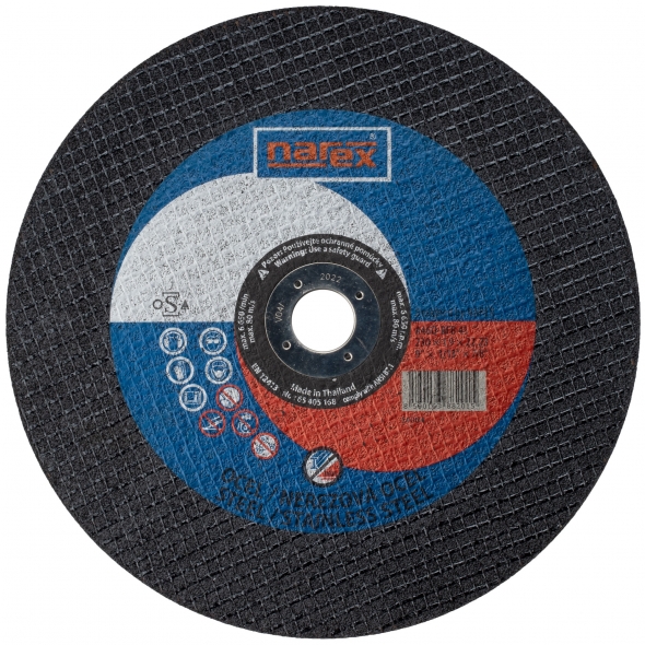 Narex RK ø 230×1.9×22.2 A 46Q-BFB 41 - Rezný kotúč 2 V 1 na rezanie bežnej a ušľachtilej ocele