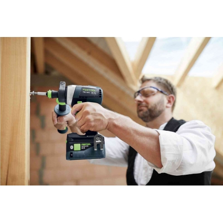 FESTOOL Akumulátorové vŕtacie skrutkovače QUADRIVE TDC 18/4 5,2/4,0 575602 I-Plus