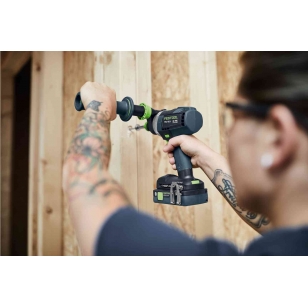 FESTOOL Akumulátorový skrutkovač s príklepom QUADRIVE TPC 18/4 5,2/4,0 I-Plus-SCA  576771