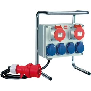 Brennenstuhl Kompaktný malý elektrický rozvádzac BKV 2/4 G, IP44