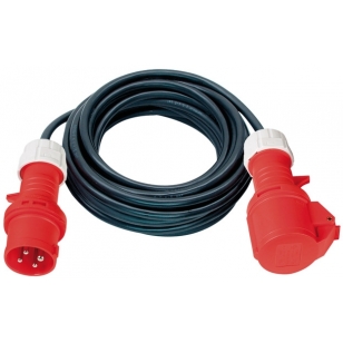 Brennenstuhl Predlžovací CEE kábel 5-pólový, IP44, 25 m, cierny H07RN-F 5G4,0