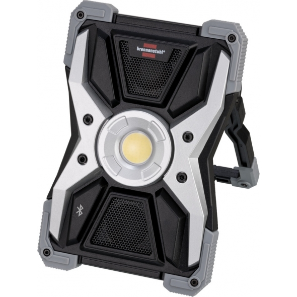 Brennenstuhl Mobilná, akumulátorová LED lampa RUFUS 3010 MA, 3000 lm, IP65, s Bluetooth reproduktorom