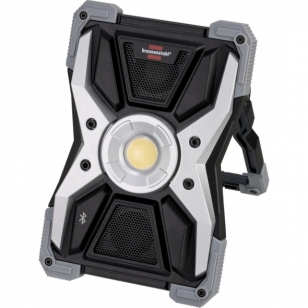 Brennenstuhl Mobilná, akumulátorová LED lampa RUFUS 3010 MA, 3000 lm, IP65, s Bluetooth reproduktorom