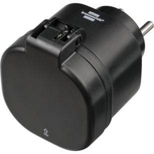 Brennenstuhl brennenstuhl Connect WiFi zásuvka WA 3000 XS02 čierna IP44