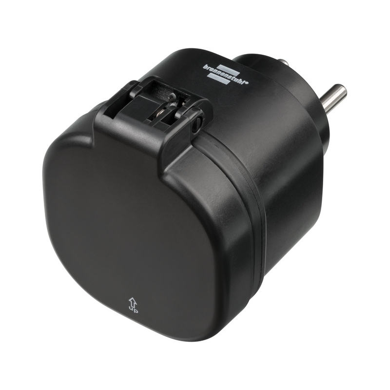 Brennenstuhl brennenstuhl Connect WiFi zásuvka WA 3000 XS02 čierna IP44