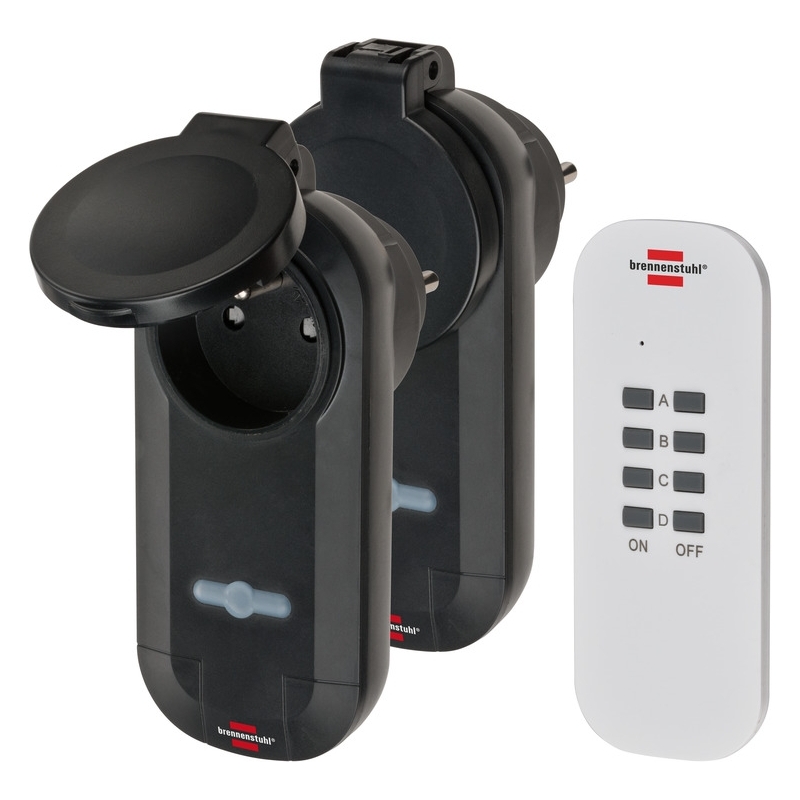 Brennenstuhl Rádiová spínacia súprava Comfort-Line RC CE1 0201 IP44