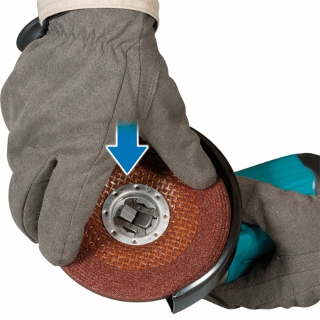 MAKITA AKUMULÁTOROVÁ UHLOVÁ BRÚSKA X LOCK DGA521ZX1