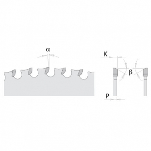 CMT Industrial Pílový kotúč na železo - D210x2,2 d15,8 Z48 HM