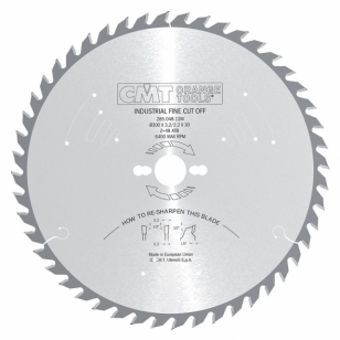 CMT Industrial Pílový kotúč pre pozdĺžne a priečne rezy - D450x3,8 d30 Z54 HM Odhlučnený