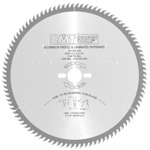 CMT Pílový kotúč na lamino, plast a neželezné kovy - D400x3,8 d32 Z108 HM Odhlučnený
