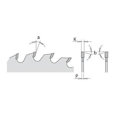 CMT Pílový kotúč pre elektronáradie univerzálny - D165x2,6 d20 Z24 HM