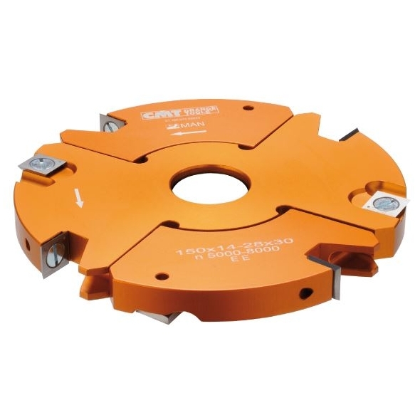 CMT Nastaviteľná drážkovacia fréza 2 dielna MAN - D170x20-39xd50 Z2+2 v2+2 ALU