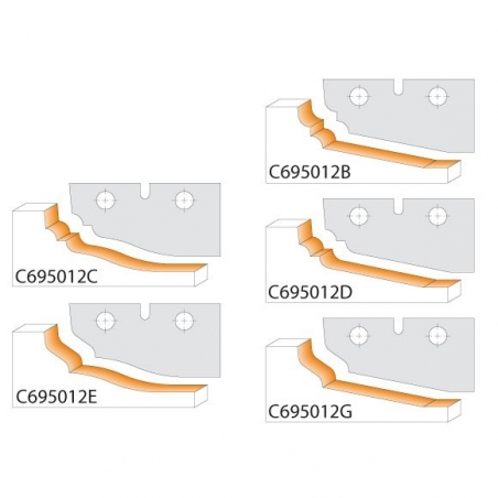 CMT Výplňová fréza MAN - D180x25 d40 Z2 ALU