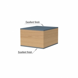 IGM 190.41 DLCS Chrome Drážkovacia špirálová fréza HWM - D12,7x22,2 I1-5,2 L76,2 S-12,7 Z2+2
