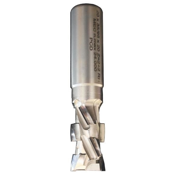 IGM Diamantová fréza Z2+1 - D20x26 L90 S-20x50 H3