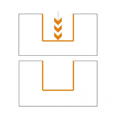 IGM F047 Drážkovacia žiletková fréza - D12x29,5 L79 S-8 HM