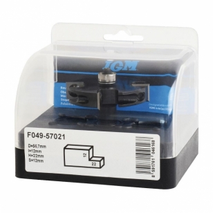 IGM F049 Falcovacia žiletková fréza HW - H22 D56,7x12 L66 S-12