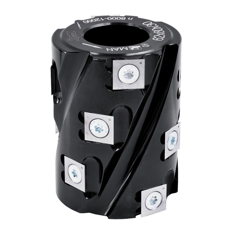 IGM F606 Zrovnávacia a hobľovacia fréza MAN - D62x80 d30 Z12 ALU