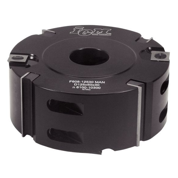 IGM F608 Falcovacia fréza s rovnými zubami MAN - D125x50 d30 Z4 V4 ALU