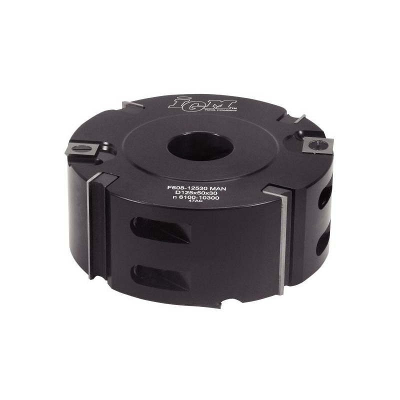IGM F608 Falcovacia fréza s rovnými zubami MAN - D125x50 d30 Z4 V4 ALU