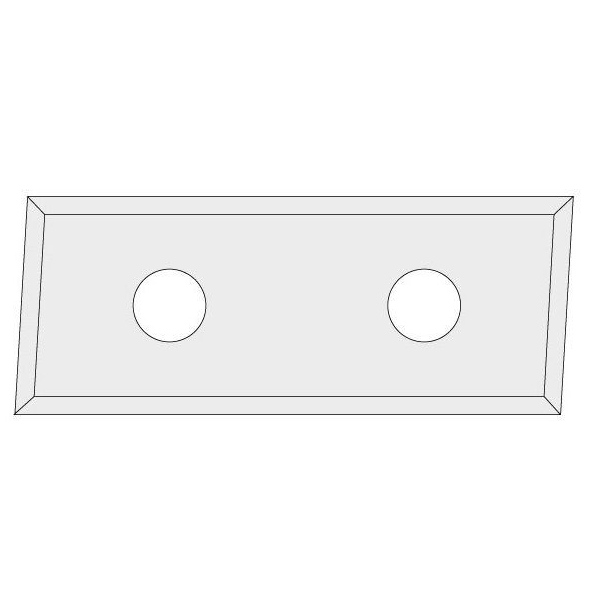 IGM N017 Žiletka tvrdokovová Z4 skosená 3st. - 28,3x12x1,5 LH LaminoMDF